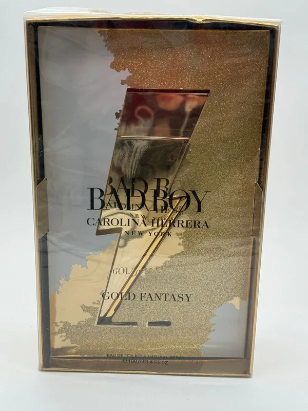 Bad Boy Gold Fantasy EDT 3.4 Oz