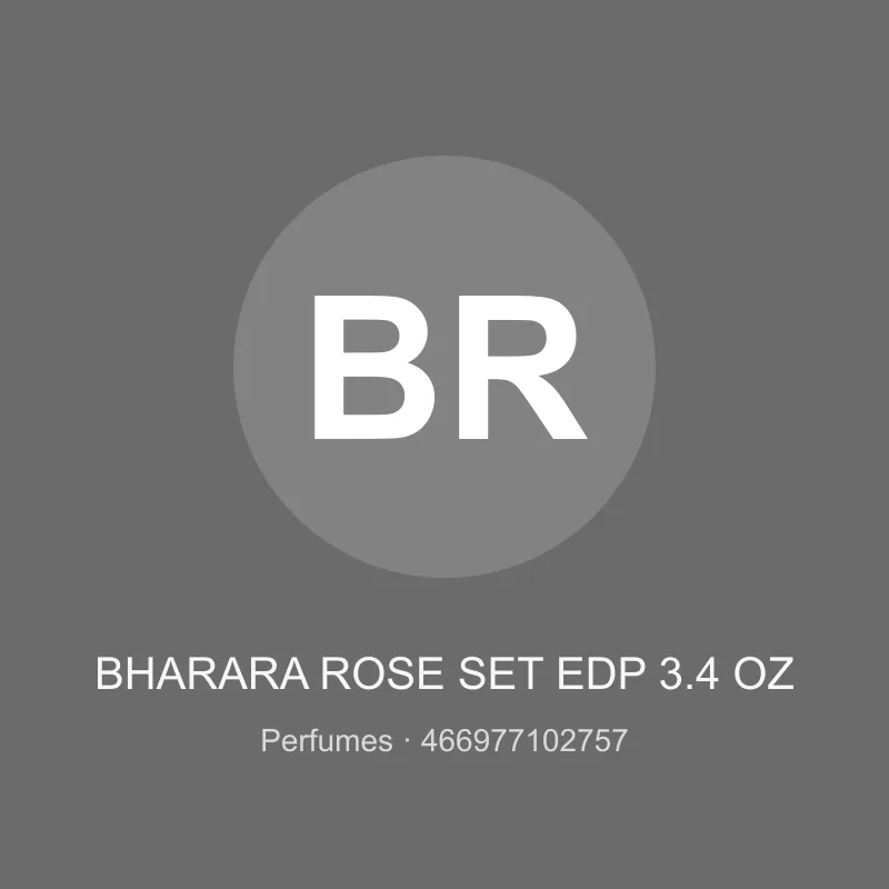 BHARARA ROSE SET EDP 3.4 OZ