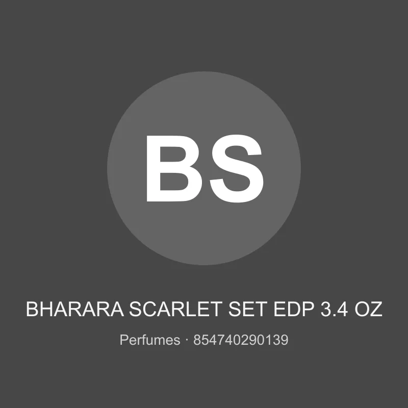 BHARARA SCARLET SET EDP 3.4 OZ