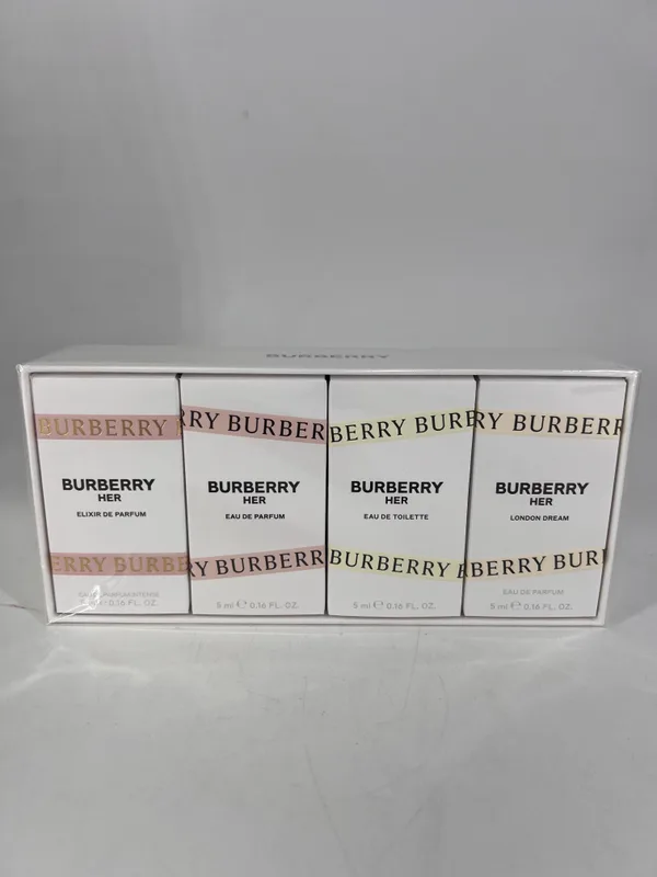 BURBERRY HER SET 0.16 OZ EDT EDP