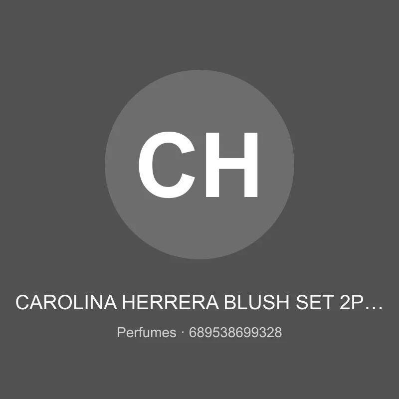 CAROLINA HERRERA BLUSH SET 2PC 2.7OZ EDP