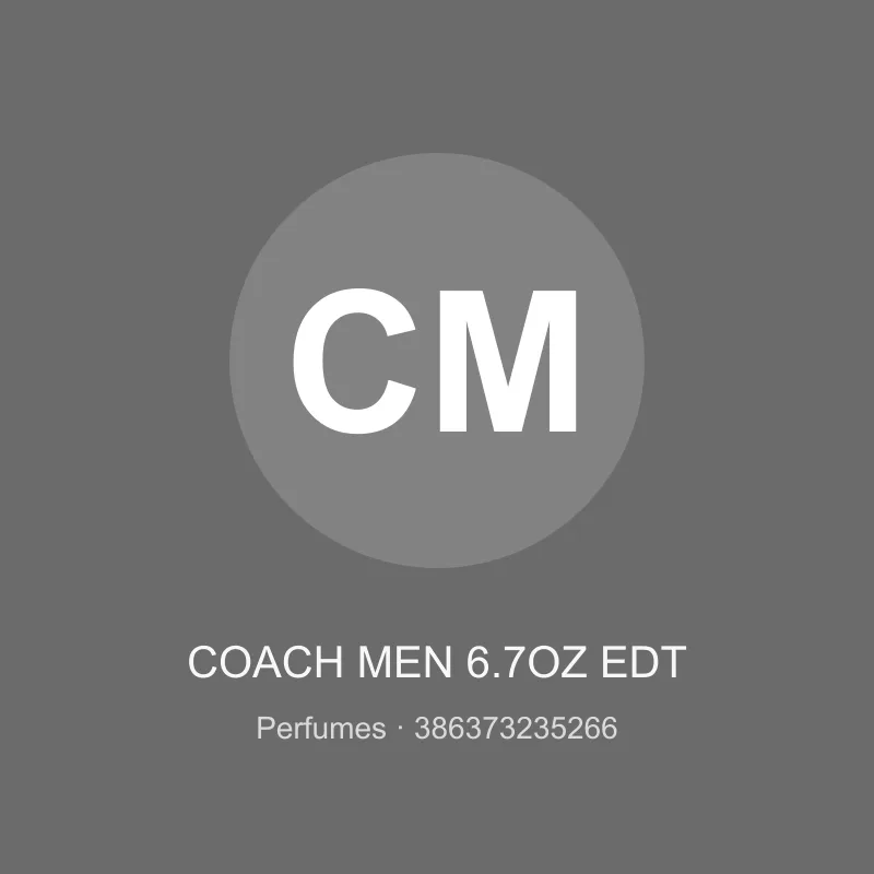COACH MEN 6.7OZ EDT