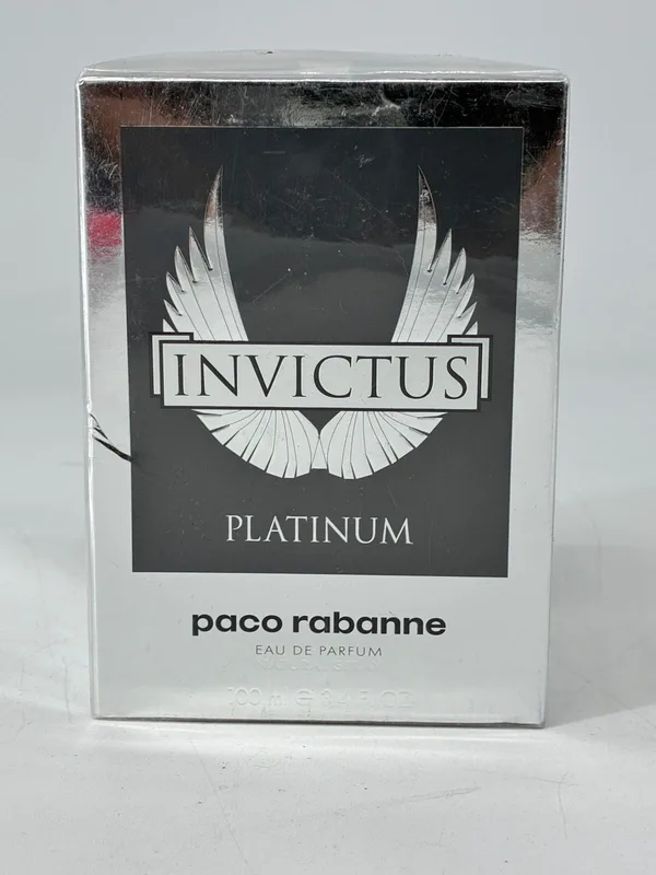 INVICTUS PLATINUM  POCO RABANNE EDP 3.4 OZ