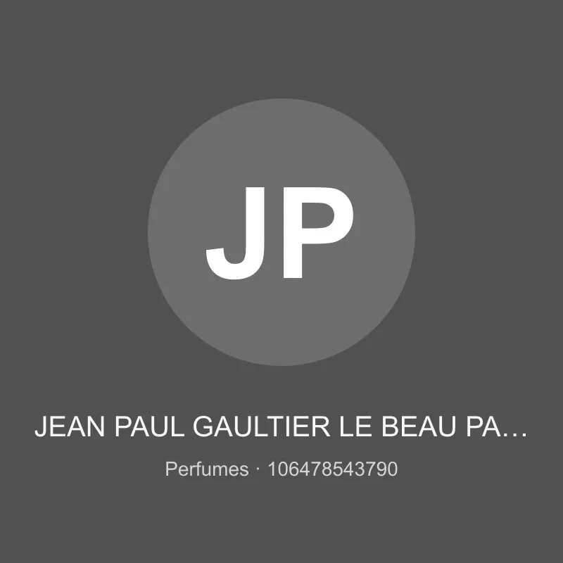 JEAN PAUL GAULTIER LE BEAU PARADISE GARDEN 4.2 OZ EDP