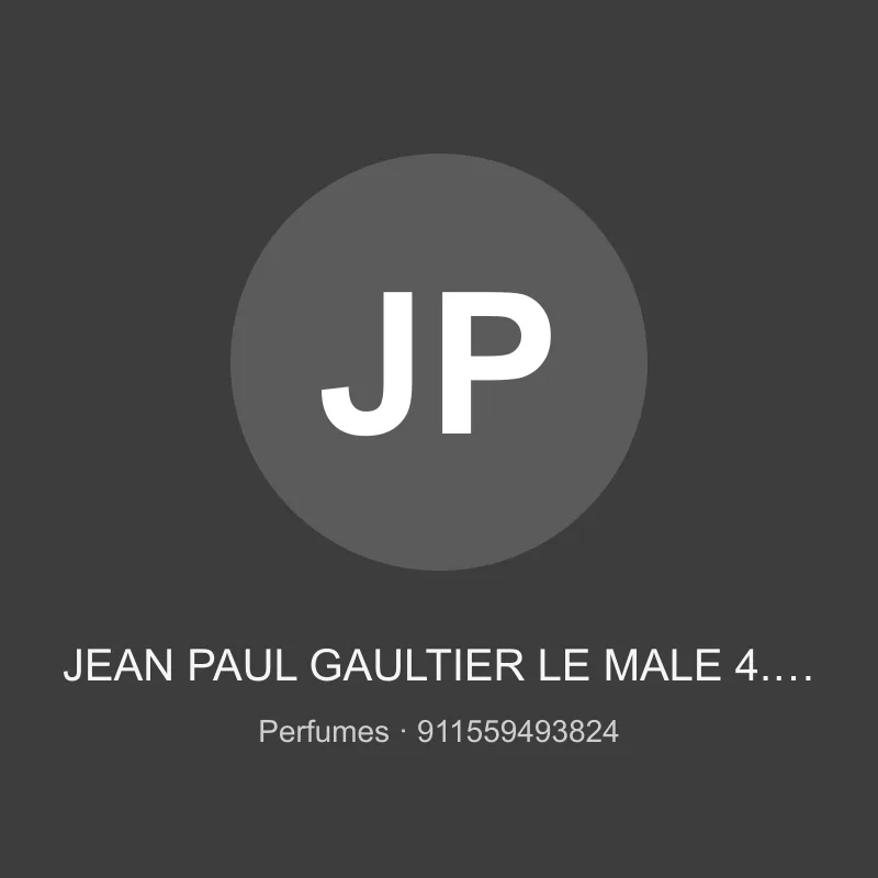JEAN PAUL GAULTIER LE MALE 4.2 OZ EDT