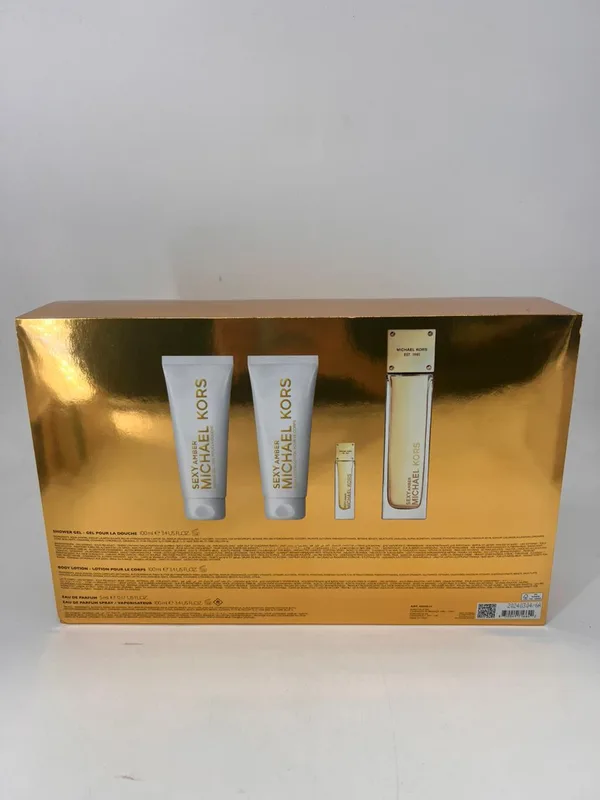 MICHAEL KORS SEXY AMBER SET 4PC 3.4 OZ EDP