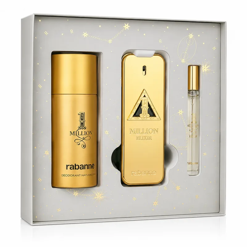 PACO RABANNE 1 MILLION SET 3PC 3.4 OZ EDT