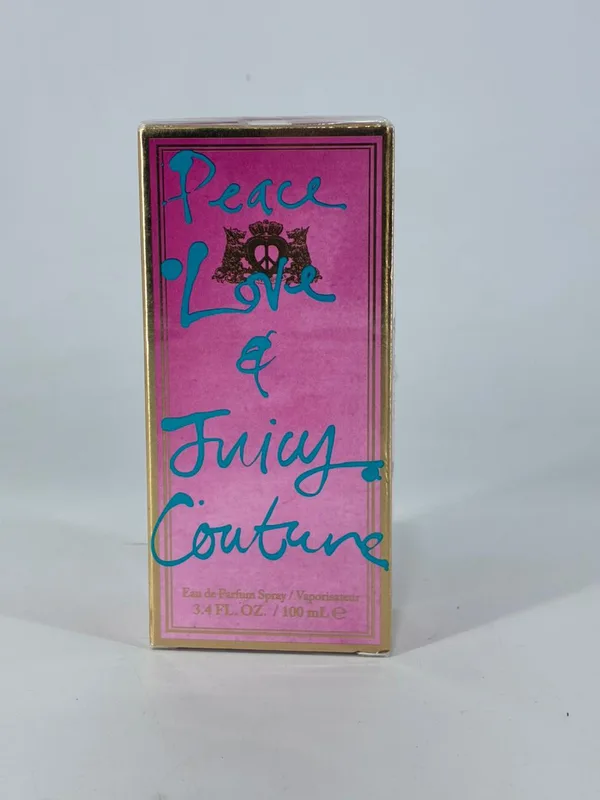 PEACE LOVE & JUICY COUTURE  EDP 3.4 FL OZ