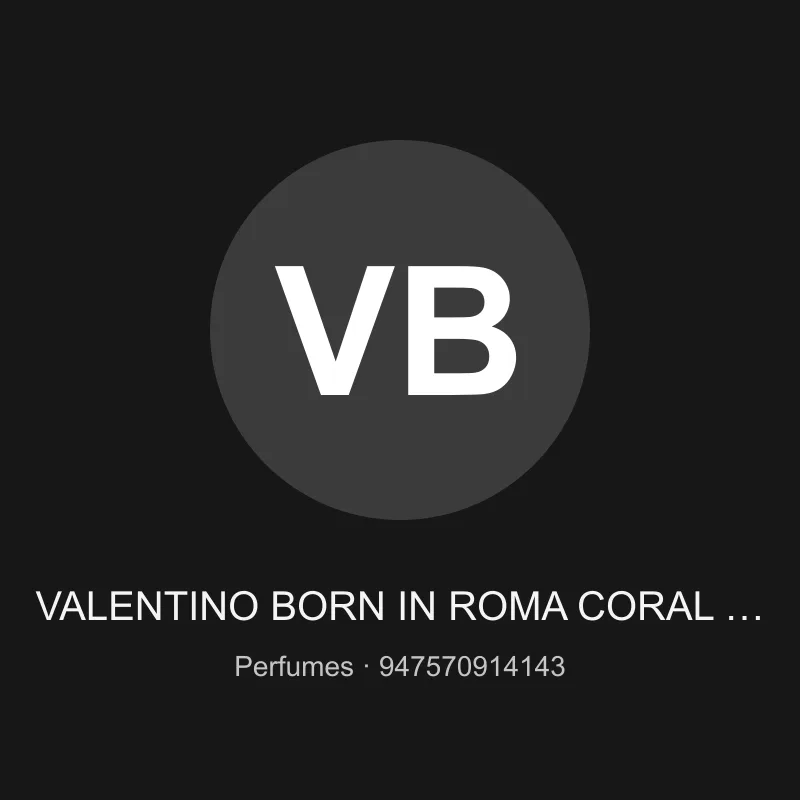 VALENTINO BORN IN ROMA CORAL FANTASY 3.4 OZ EDT