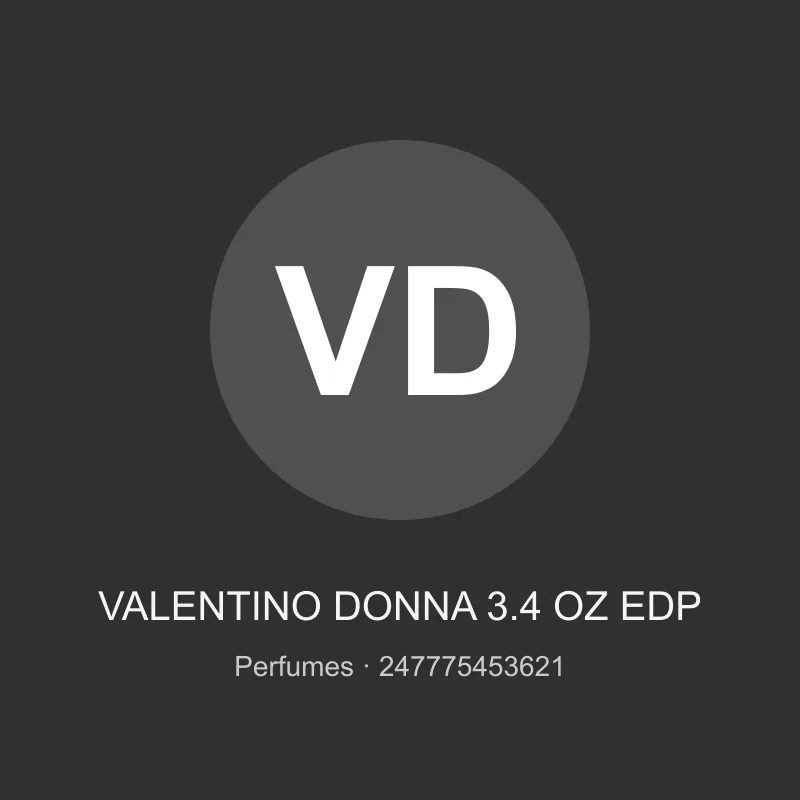 VALENTINO DONNA 3.4 OZ EDP