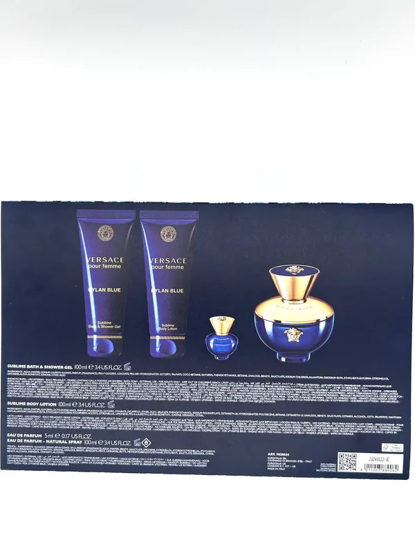 Versace Dylan Blue Femme Set EDP 3.4 Oz