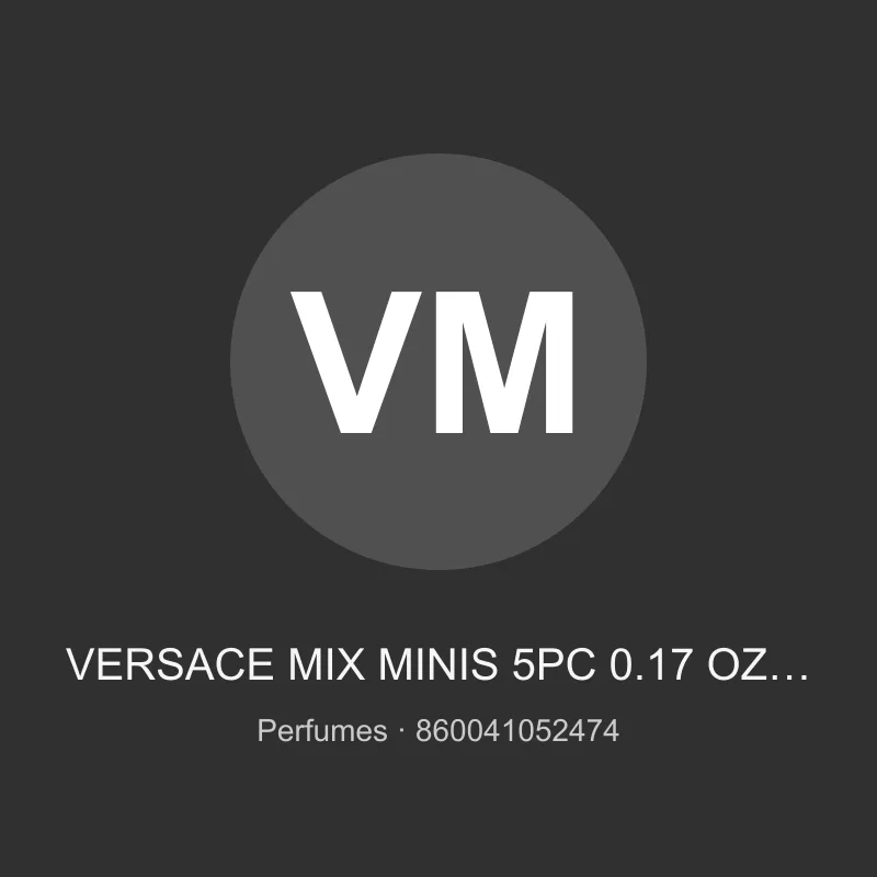 VERSACE MIX MINIS 5PC 0.17 OZ EDT